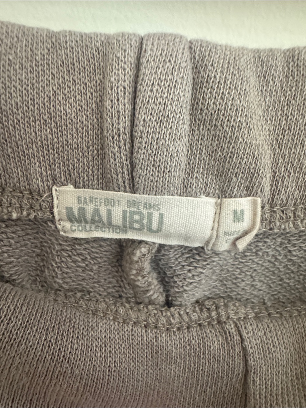 Barefoot Dreams Women's Taupe Drawstring Cozy Joggers medium - Picture 3 of 4